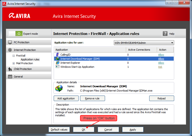 Avira Internet Security