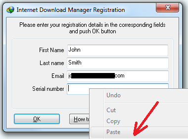 free internet download manager registration serial number key