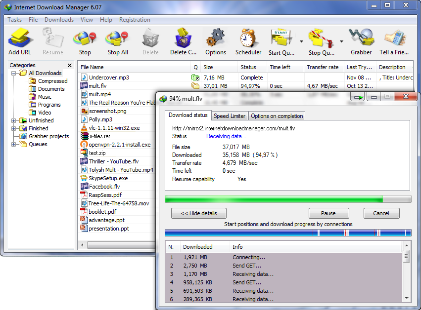 Internet Download Manager Internet Download Manager