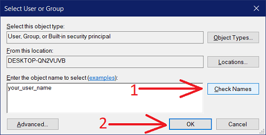 Change key ownership