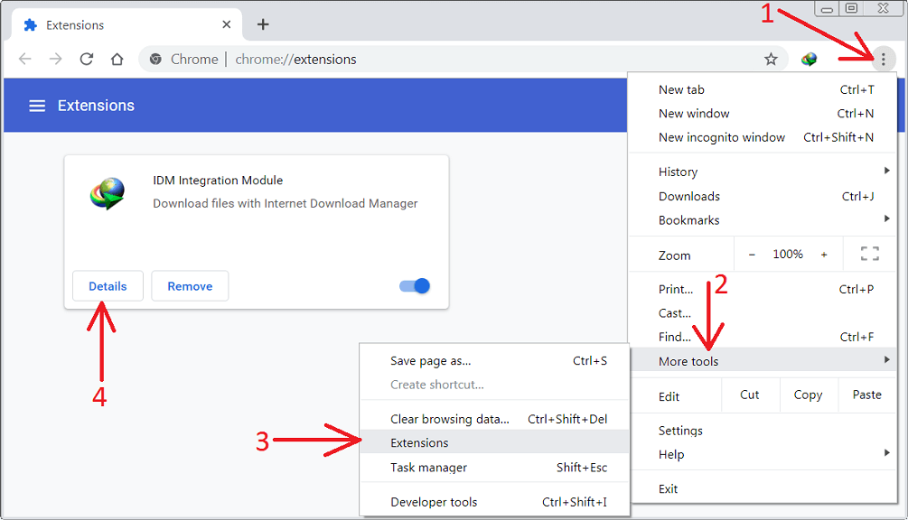 Featured image of post Idm Integration Extension For Chrome Download All you need to do is visit idm installed directory in program files here is its note