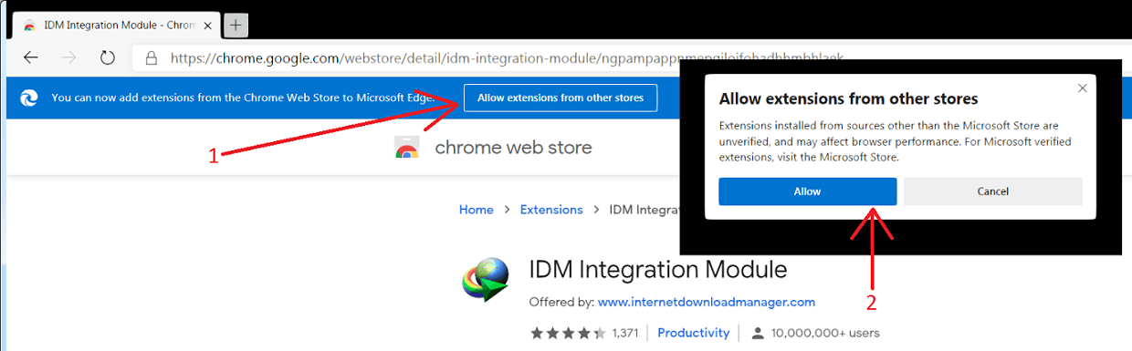 I do not see IDM extension in Chrome extensions list. How can I install it? How to configure IDM ...