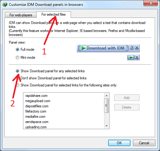 Featured image of post Idm Don t Show Download Panel Box don t capture downloads from web players automatically don t be completed because if you fill it the download panel will not