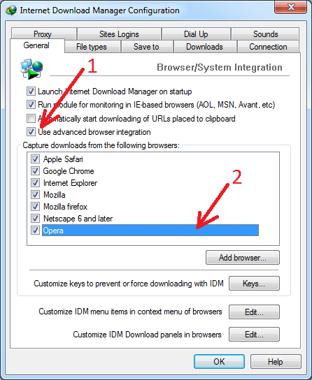 Idm Integration Into Opera Does Not Work What Should I Do
