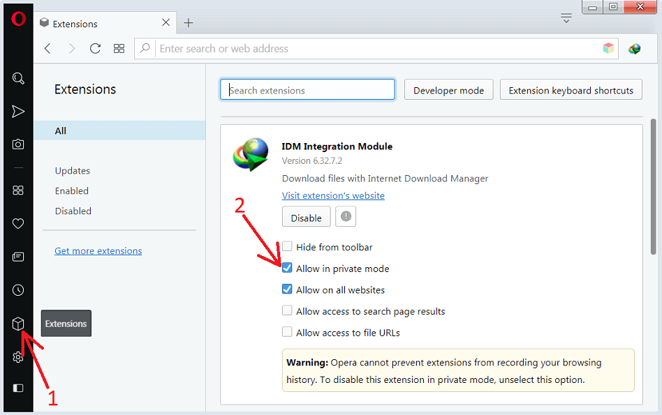 Featured image of post How To Enable Idm Extension In Chrome I ve unchecked chrome in idm browser integration but it stills appear