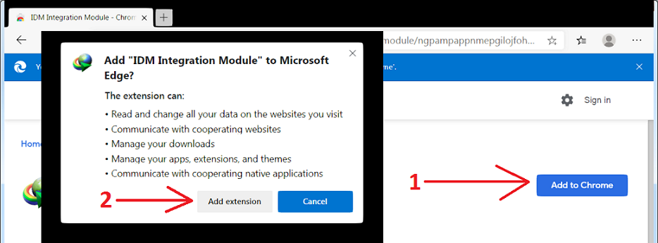 Featured image of post Microsoft Edge Idm Make internet download manager to show the download panel for videos playing in the edge browser by installing idm integration module extension