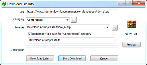 How to use Internet Download Manager: Starting Downloads with IDM